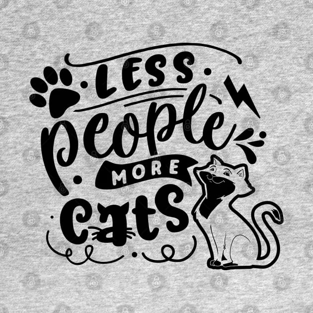 Less People More Cats by Wanderer Bat